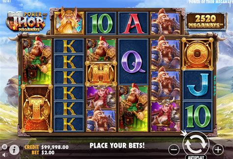Power of Thor Megaways Demo Play Free Slot Game.